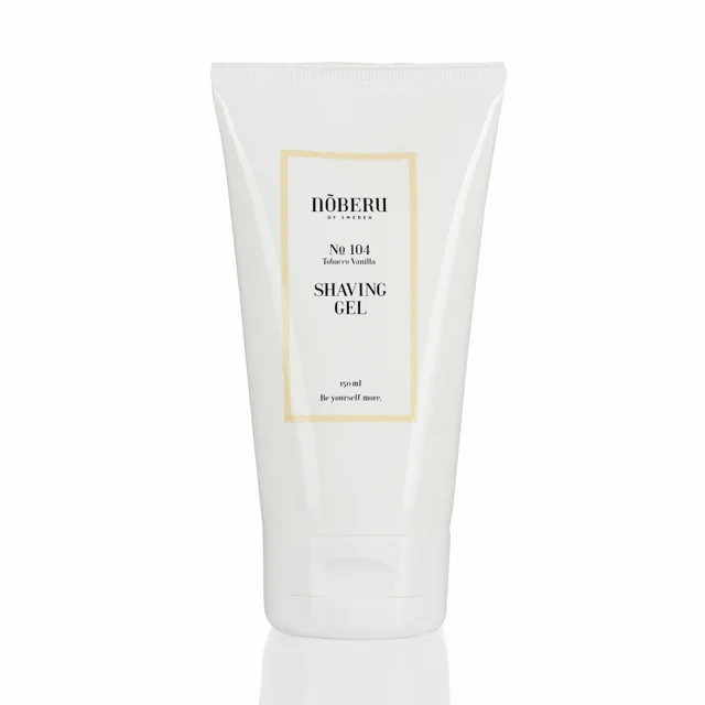 Noberu Tobacco Vanilla transparentní gel na holení 150 ml