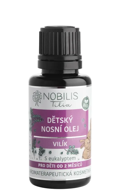 Nobilis, Dětský nosní olej Vilík (Jemný nosní olej), 20 ml