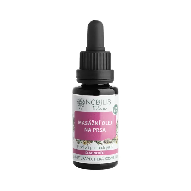 Nobilis Tilia BIO Masážní olej na prsa 20 ml