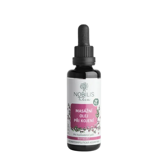 Nobilis Tilia BIO Masážní olej při kojení 50 ml
