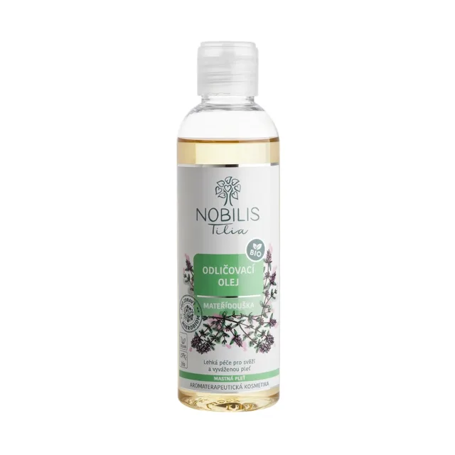 Nobilis Tilia BIO Odličovací olej Mateřídouška 200 ml