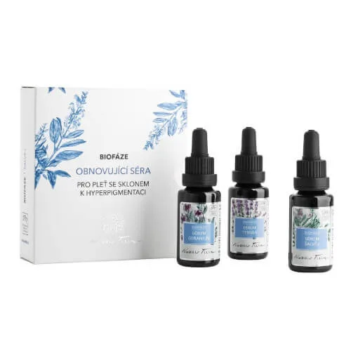Nobilis Tilia Biofáze Obnovující séra Šalvěj 3 x 20 ml