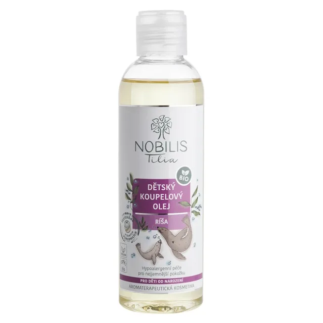 NOBILIS TILIA Dětský koupelový olej Ríša 200 ml