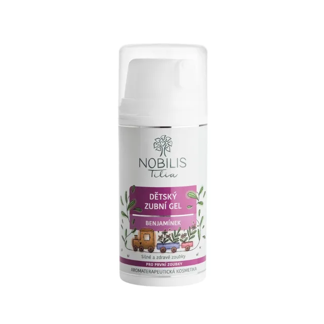 Nobilis Tilia Dětský zubní gel Benjamínek 100 ml