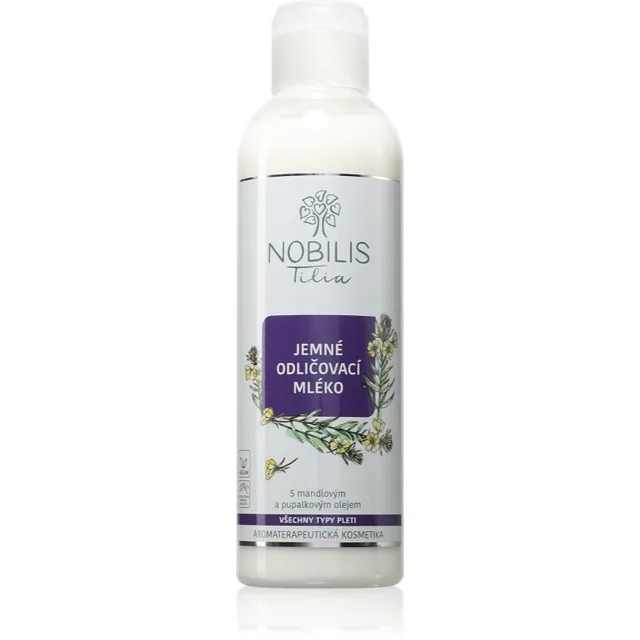 Nobilis Tilia Jemné Odličovací Mléko odličovací mléko s vyživujícím účinkem 200 ml