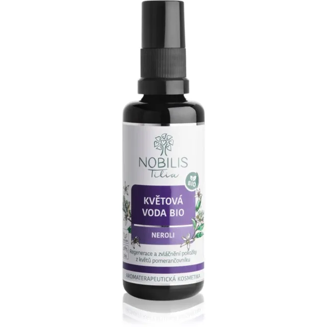Nobilis Tilia Květová voda Neroli pleťová voda pro zralou pleť 50 ml