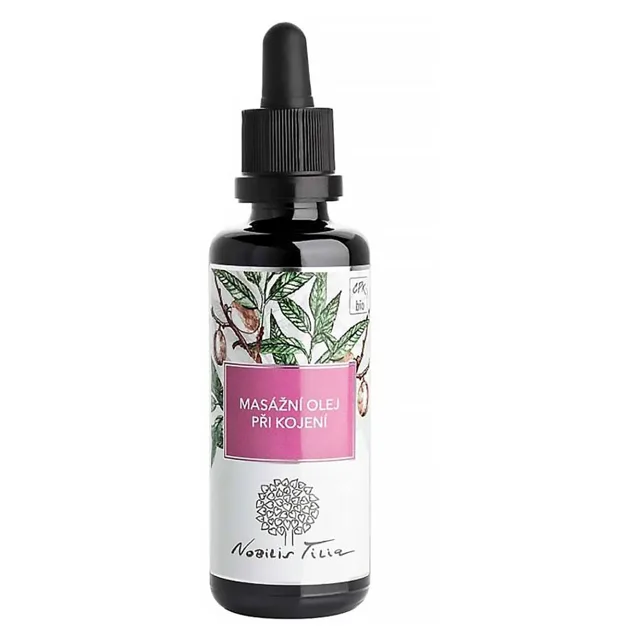 NOBILIS TILIA Masážní olej při kojení 50 ml
