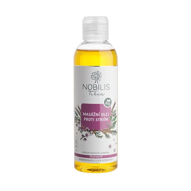 NOBILIS TILIA Masážní olej proti striím 200 ml
