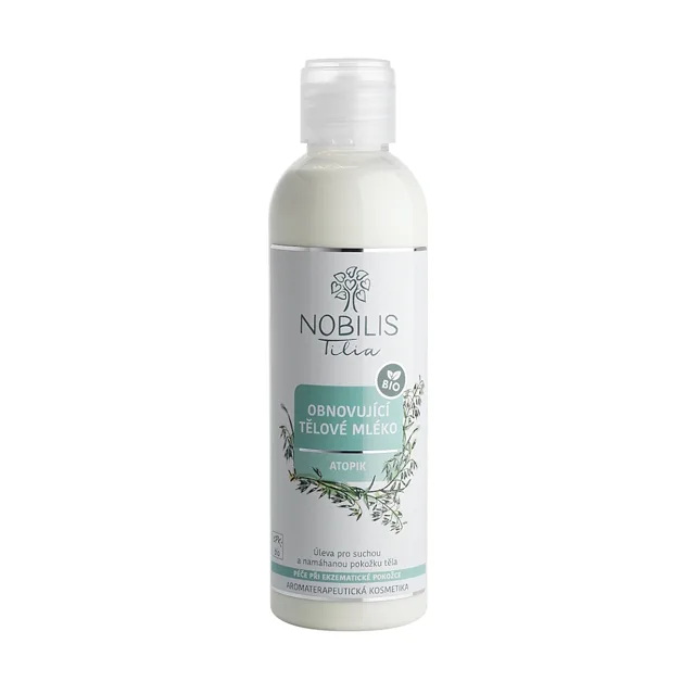 NOBILIS TILIA Obnovující tělové mléko atopik 200 ml