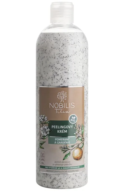 Nobilis Tilia Peelingový krém Pomeranč a gardénie, 500 ml