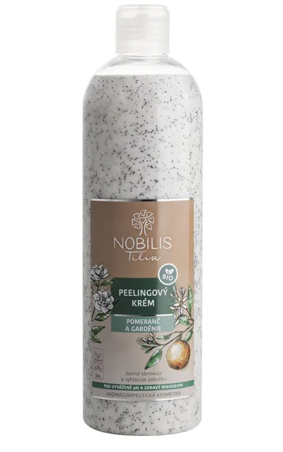 Nobilis Tilia Peelingový krém Pomeranč a gardénie 500 ml