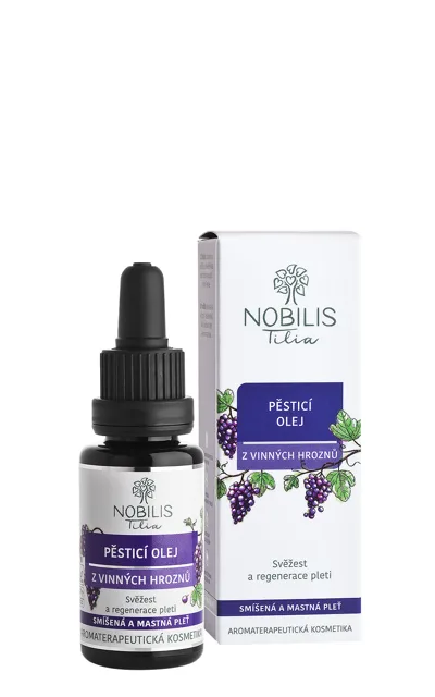 Nobilis Tilia Pěsticí olej z vinných hroznů 20 ml