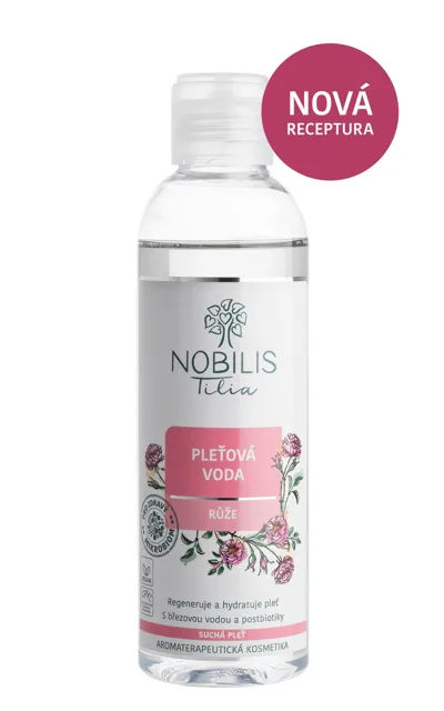 Nobilis Tilia Pleťová voda Růže, 200 ml