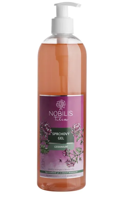 Nobilis Tilia Sprchový gel Geranium 500 ml
