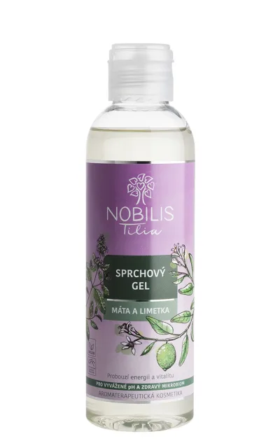 Nobilis Tilia Sprchový gel Máta a limetka 200 ml