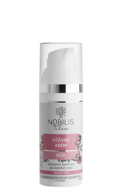 Nobilis Tilia Výživný krém Růže 50 ml
