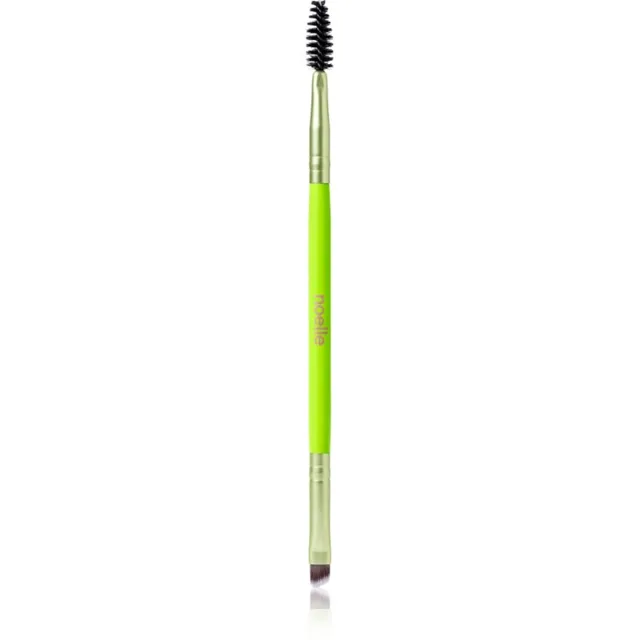 Noelle Makeup Brush Eyebrows oboustranný štětec na obočí 18.1. 1 ks