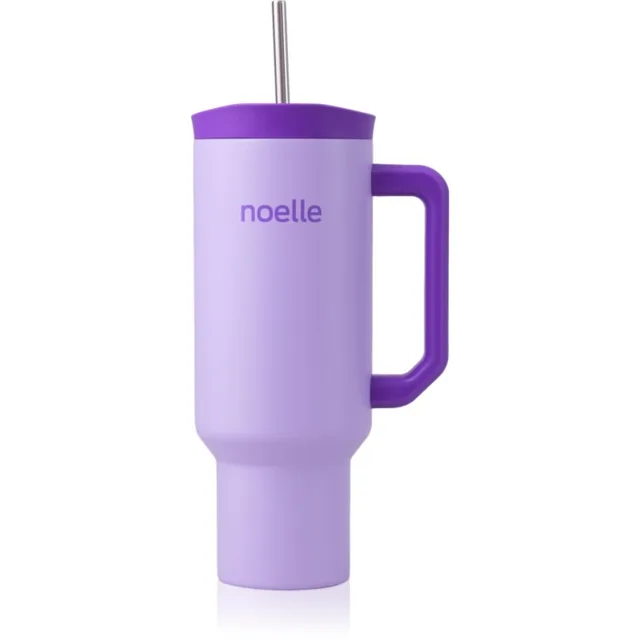 Noelle Tumbler nerezový tumbler s brčkem Purple 1 ks