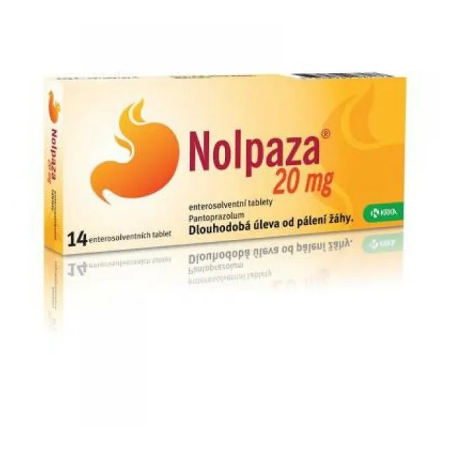 NOLPAZA 20 mg 14 enterosolventních tablet