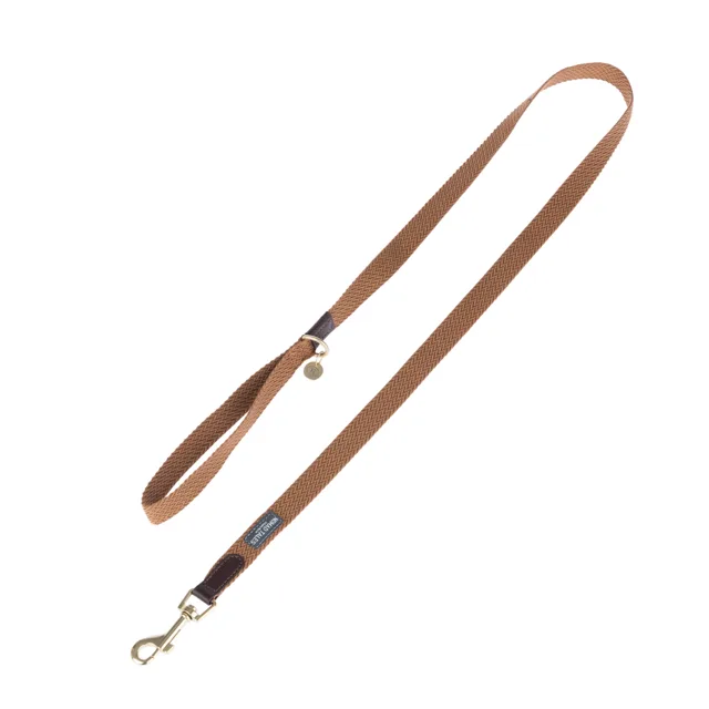 Nomad Tales Bloom obojek caramel - vhodné vodítko: délka 120 cm, šířka 20 mm