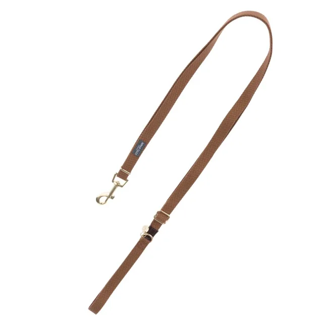 Nomad Tales Bloom obojek caramel - vhodné vodítko: délka 200 cm, šířka 20 mm