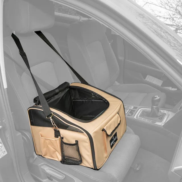Nomad Tales Spirit autosedačka pro psy, písková - cca D 44 x Š 37 x V 30 cm
