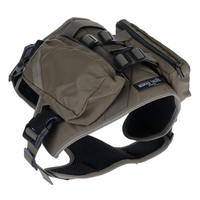 Nomad Tales taktický postroj pro psy - M: obvod hrudníku cca 76-91 cm