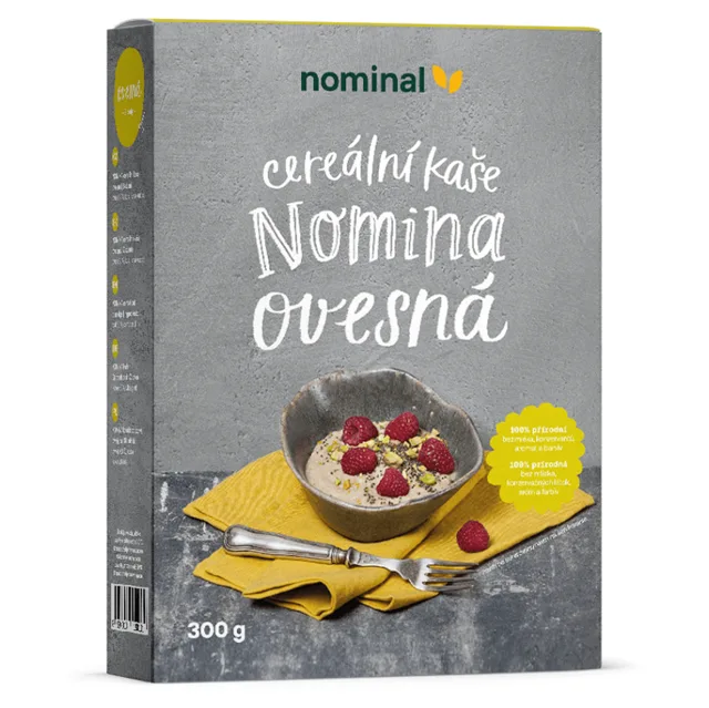 NOMINAL Cereální kaše Nomina ovesná 300 g