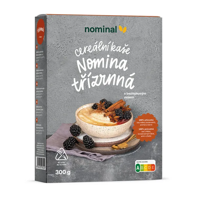 NOMINAL Cereální kaše Nomina třízrnná 300 g