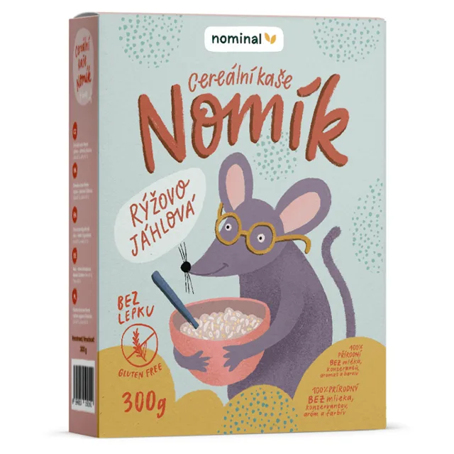 NOMINAL Nomík cereální kaše bez lepku 300 g