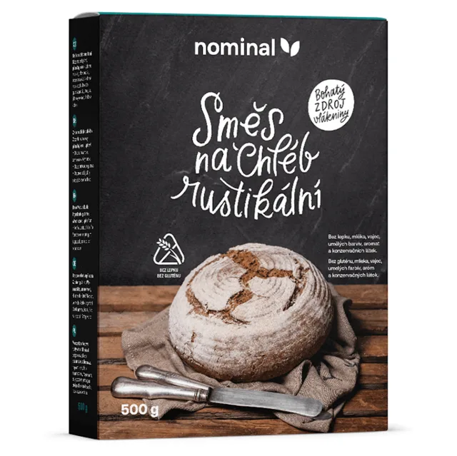 NOMINAL Rustikální směs na chléb bez lepku 500 g