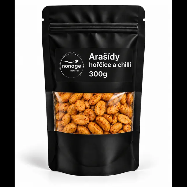 NONAGE Arašídy hořčice a chilli 300 g