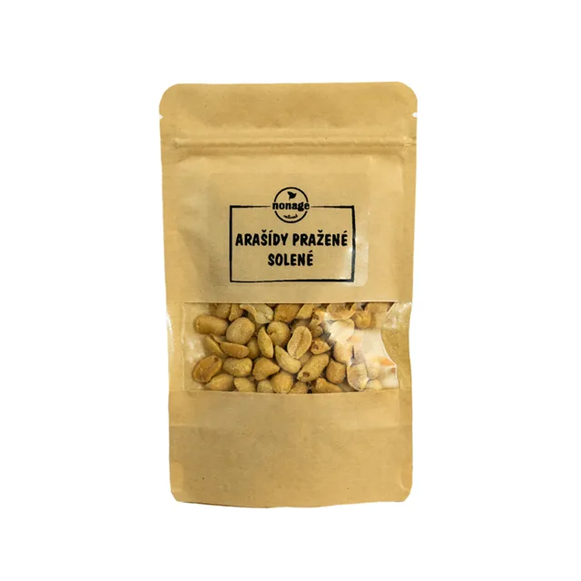 NONAGE Arašídy pražené solené 750 g