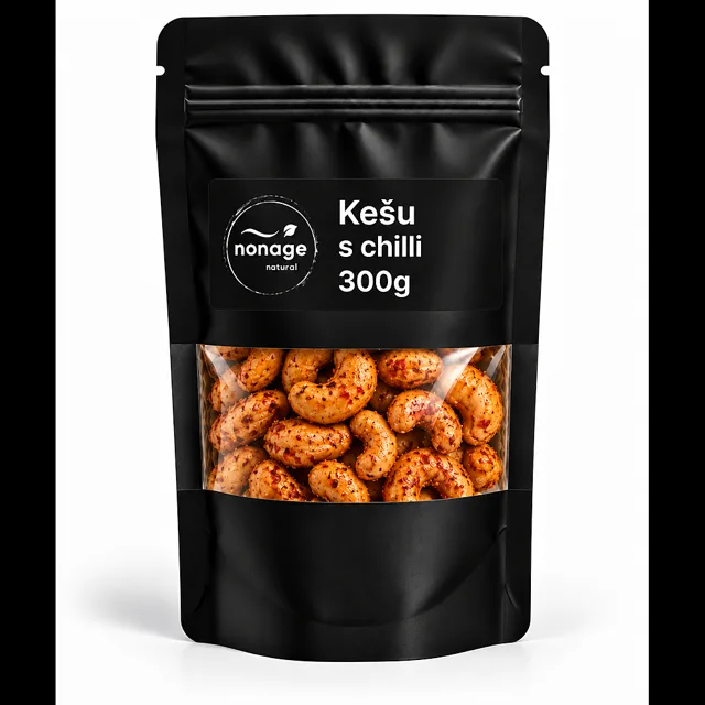 NONAGE Kešu s chilli 300 g