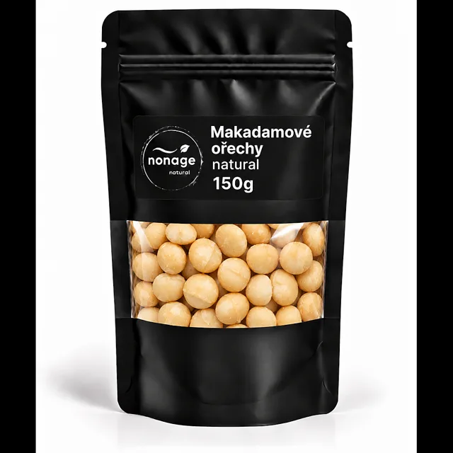 NONAGE Makadamové ořechy natural 150 g