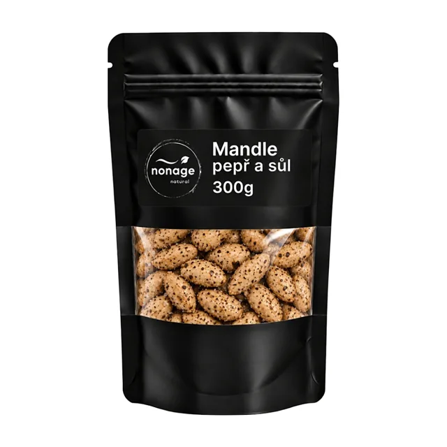 NONAGE Mandle pepř a sůl 300 g