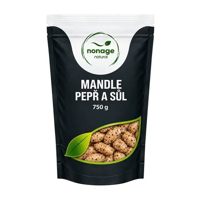 NONAGE Mandle pepř a sůl 750 g