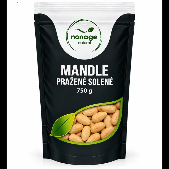 NONAGE Mandle pražené solené 750 g