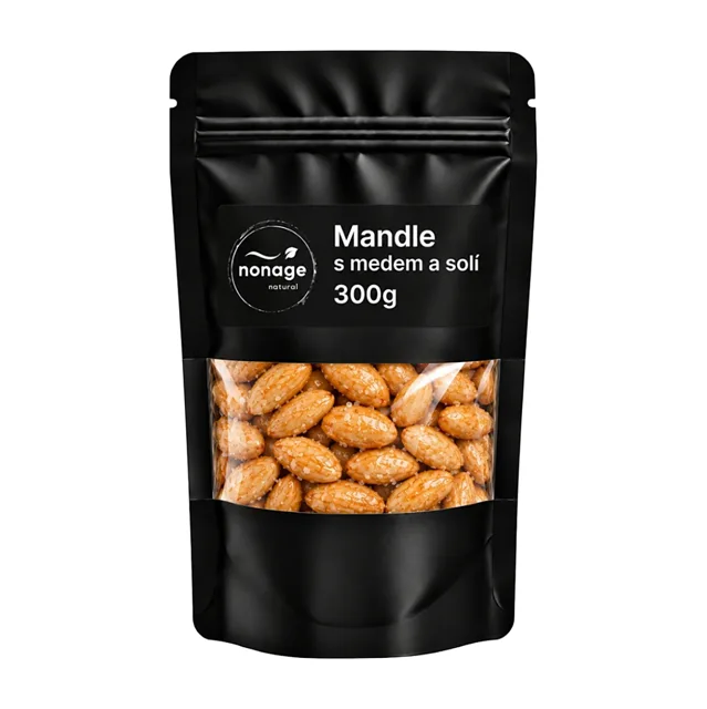 NONAGE Mandle s medem a solí 300 g