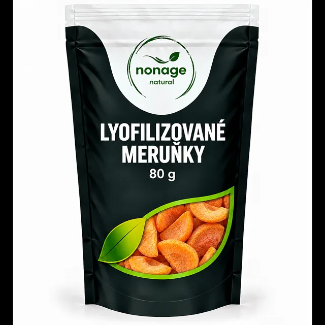 NONAGE Meruňky lyofilizované 80 g