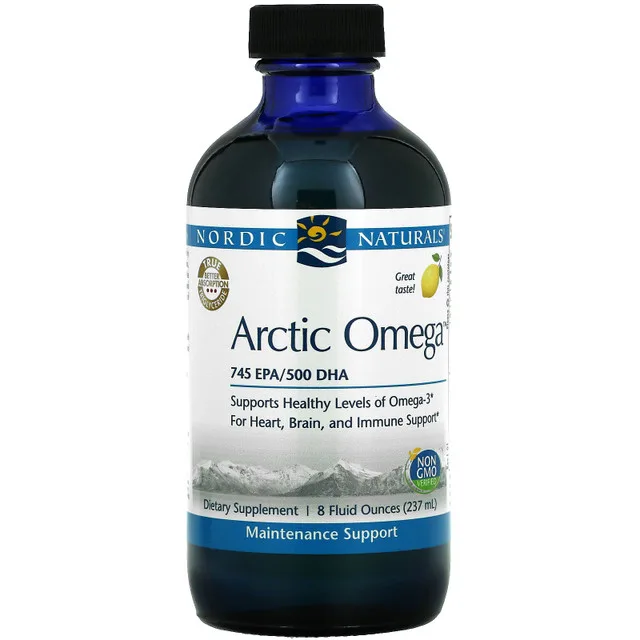 Nordic Naturals Arctic Omega, Citron, 237 ml