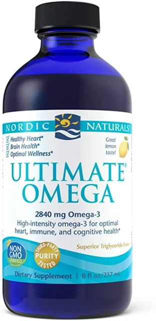 Nordic Naturals Ultimate Omega, 2840 mg, Citron, 237 ml