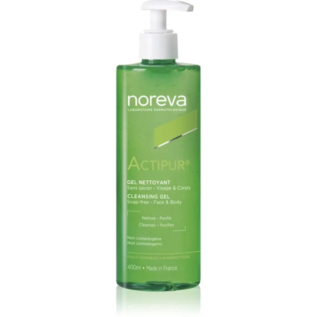 Noreva Actipur Dermo-Cleansing Gel jemný čisticí gel pro citlivou pleť 400 ml