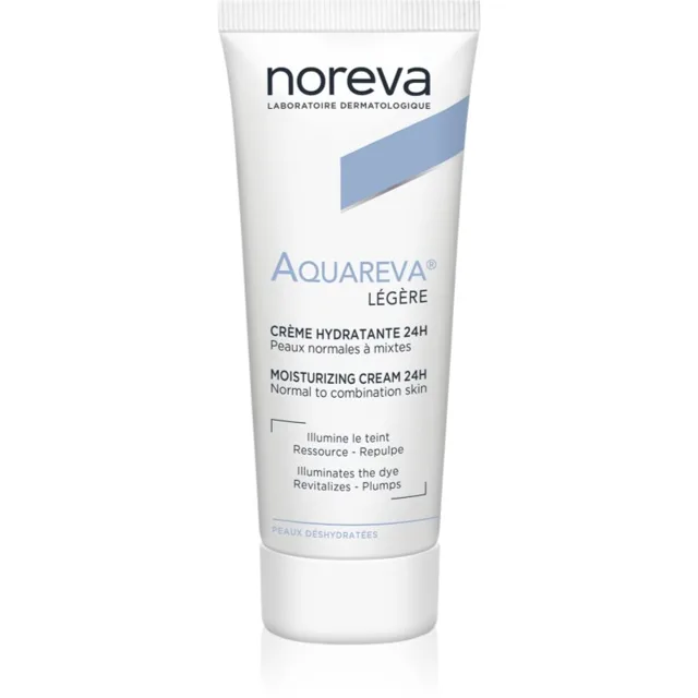 Noreva Aquareva Moisturizing Cream 24h lehký hydratační krém 40 ml