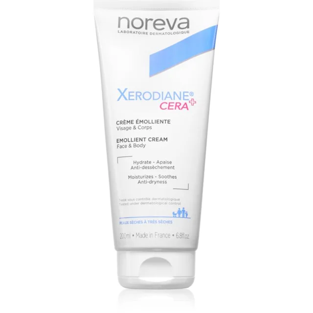 Noreva Xerodiane® Cera Emollient Cream vyživující krém pro velmi suchou pleť 200 ml