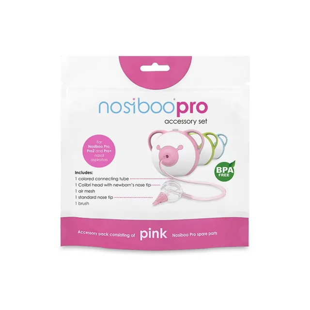 Nosiboo Pro náhradní příslušenství 1 ks růžová