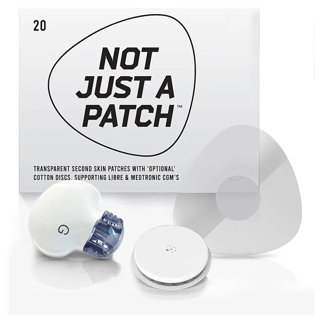 NOT JUST A PATCH Náplast k senzorům FSL / Medtronic transparentní 20ks