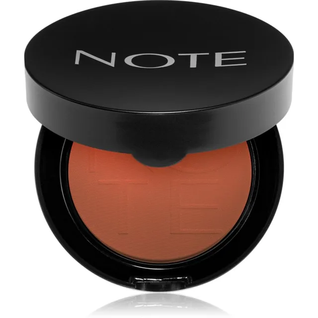 Note Cosmetique Luminous Silk pudrová tvářenka 07 Star Copper 5,5 g