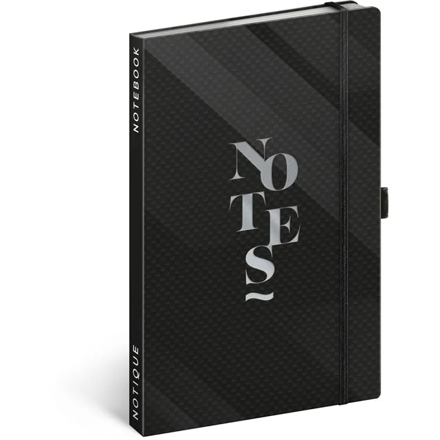 NOTIQUE Notes Elegantní, linkovaný 13 × 21 cm