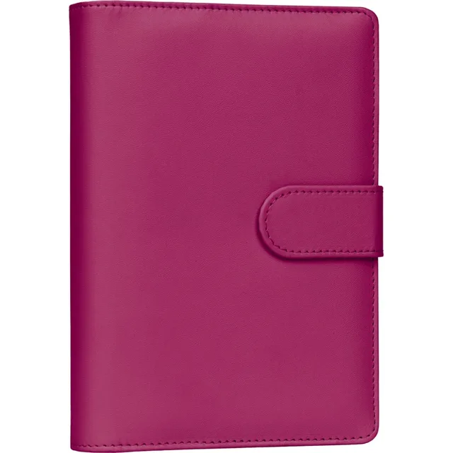 NOTIQUE Týdenní diář s vyměnitelnými listy 2027, fuschiový 12,5 × 19 cm
